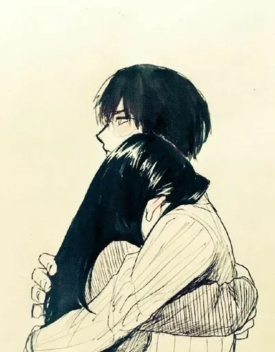 Hug and kiss sticker 16
