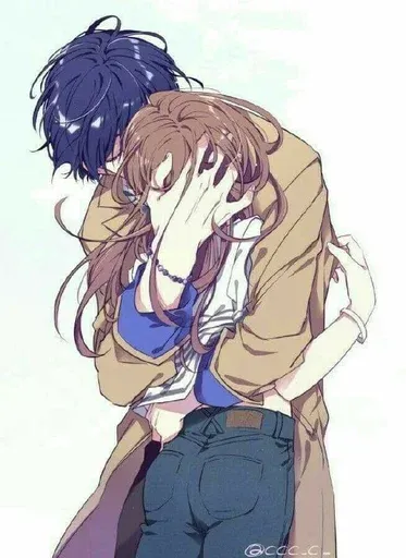 Hug and kiss sticker 18