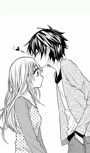 Hug and kiss sticker 21