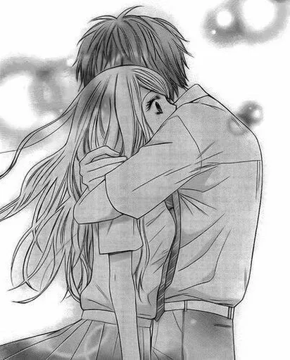 Hug and kiss sticker 23
