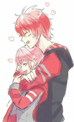 Hug and kiss sticker 10