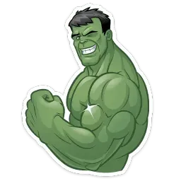 Халк sticker 2