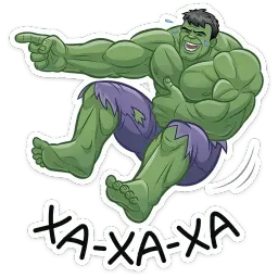 Халк sticker 12