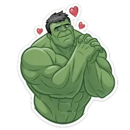 Халк sticker 3