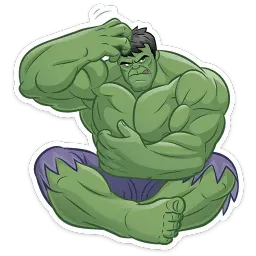 Халк sticker 4