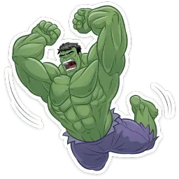 Халк sticker 6