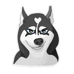 Хаскеныш Сима Telegram sticker pack