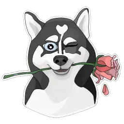 Хаскеныш Сима sticker 8