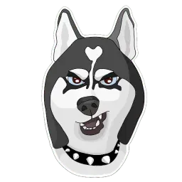Хаскеныш Сима sticker 9