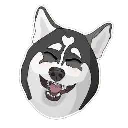 Хаскеныш Сима sticker 10