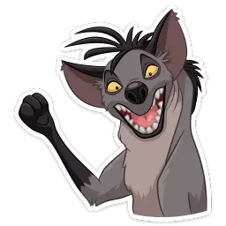 Гиены Telegram sticker pack