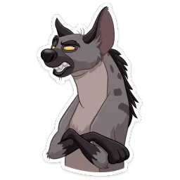 Гиены sticker 12