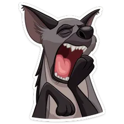 Гиены sticker 5