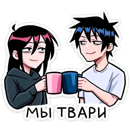 Икки и Мори Ник Толабов sticker 7