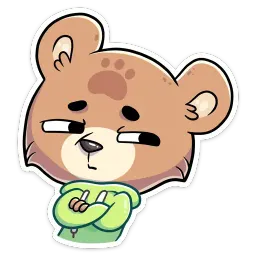 Бурый Илай sticker 3