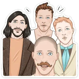 Imagine Dragons sticker 3