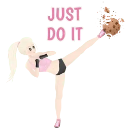 Я девочка sticker 2