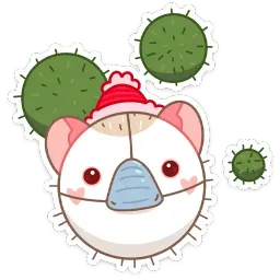 Новогодний Имбирчик Telegram sticker pack