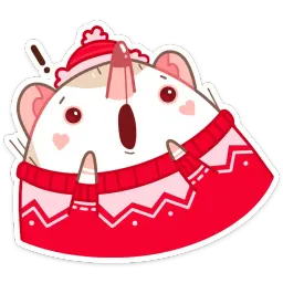 Новогодний Имбирчик sticker 3