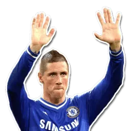 International football players sticker 5