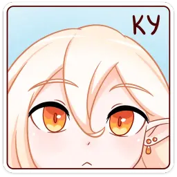 Айрис sticker 9
