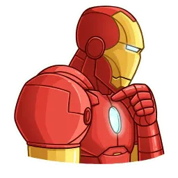 Железный человек sticker 8