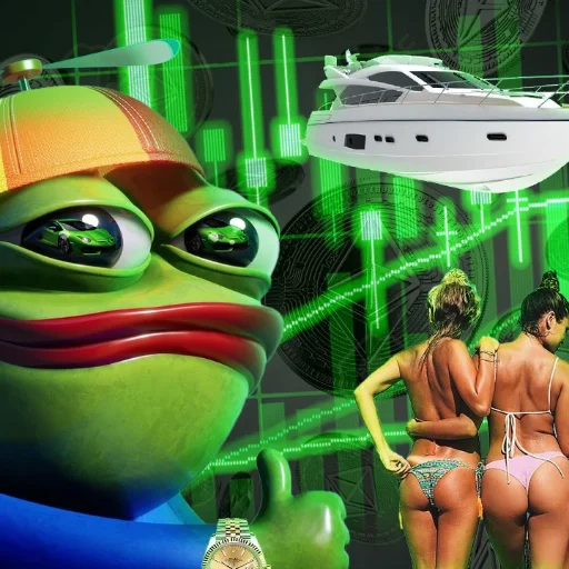 Jagged Pepe sticker 4