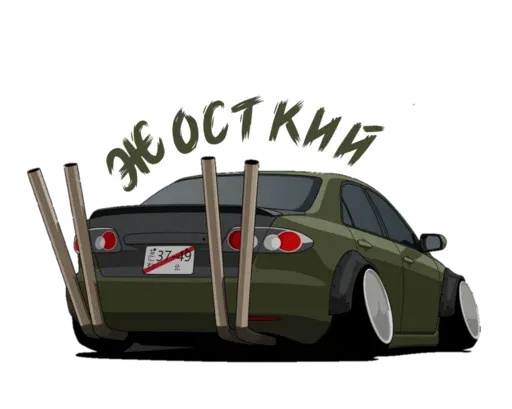 JDM Cars sticker 22