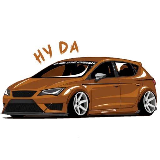 JDM Cars sticker 5