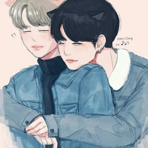 •° JIKOOK fanart °• sticker 6