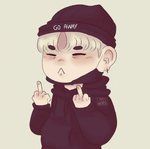 @bloodsweat_new ╮(─▽─)╭ sticker 2