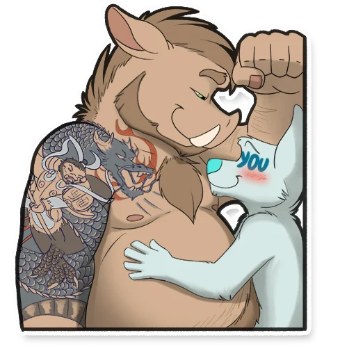 Jinn the Boar sticker 11