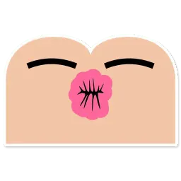 Жопики sticker 8