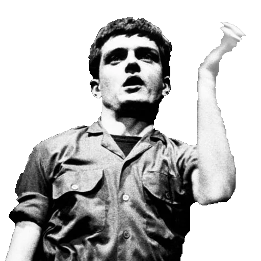 Ian Curtis sticker 3