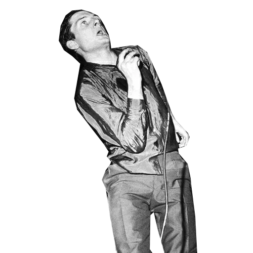 Ian Curtis sticker 4