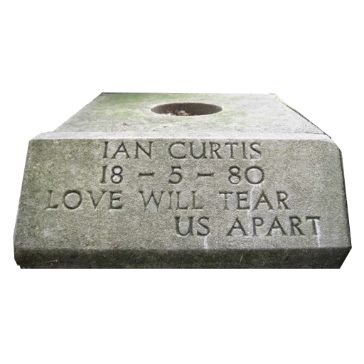 Ian Curtis sticker 7