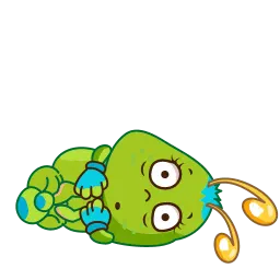 Гусеница Джулия (анимированные) sticker 11