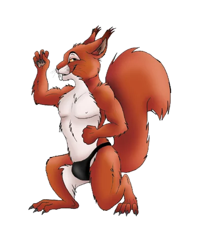 Jumpy Squirrel sticker 11