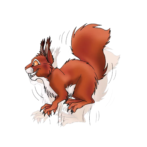Jumpy Squirrel sticker 4