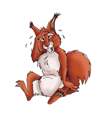 Jumpy Squirrel sticker 9