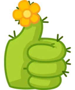 Кактус Коля sticker 2