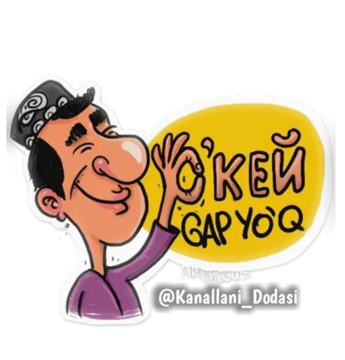O'zbekcha🤘🏻(@Kanallani_Dodasi) sticker 5