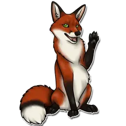 Kandrel Fox Telegram sticker pack