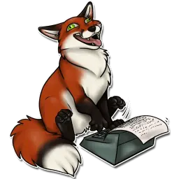 Kandrel Fox sticker 4