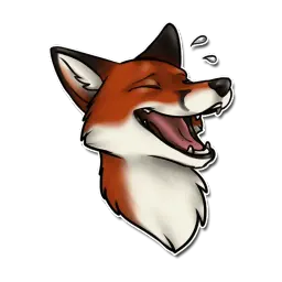Kandrel Fox sticker 6
