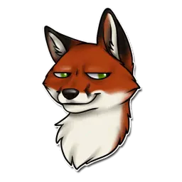 Kandrel Fox sticker 8