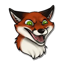Kandrel Fox sticker 9