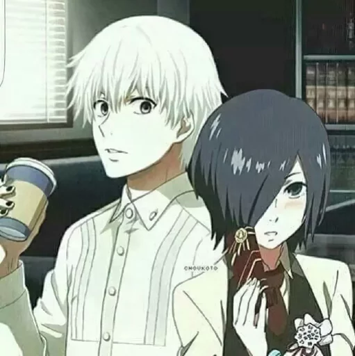 Kaneki x Touka sticker 2