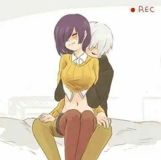 Kaneki x Touka sticker 3