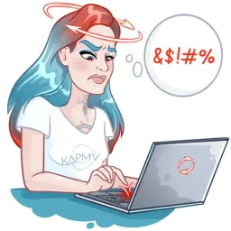 КАРМА-girl Telegram sticker pack